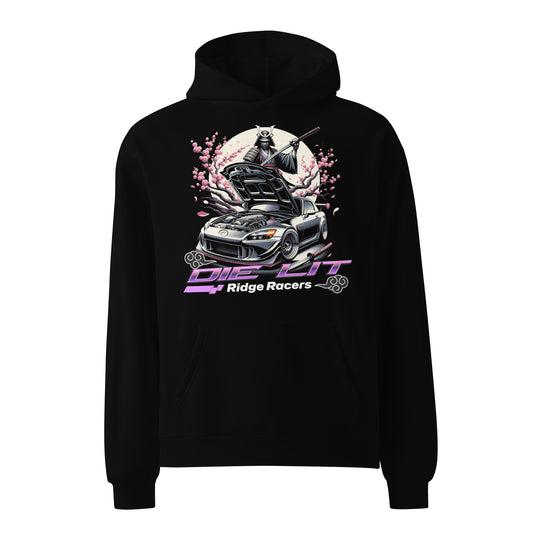 Die Lit Racer Unisex oversized hoodie